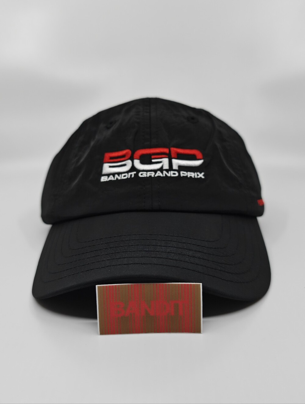 OS Bandit Running Formula Run Grand Prix Humofit Nylon Activewear Hat | Black